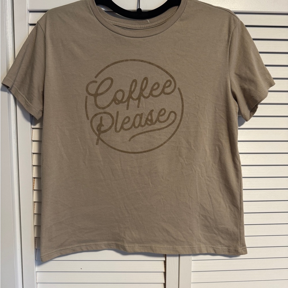 Fifth Sun Tan 'Coffee Please' Graphic Tee